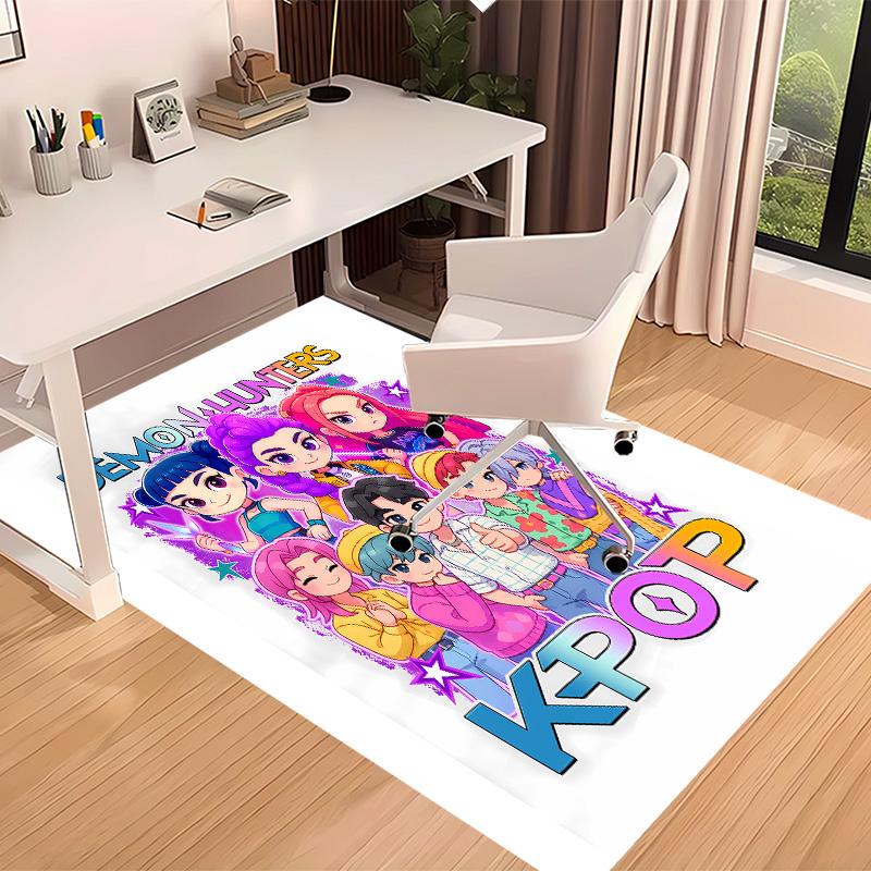 Kpop1 Printed Absorbent Washable Carpet, Non-Slip Bathroom Mats, Kitchen Rugs, Yoga Mat,Living Room Entrance, Camping Picnic Rugs