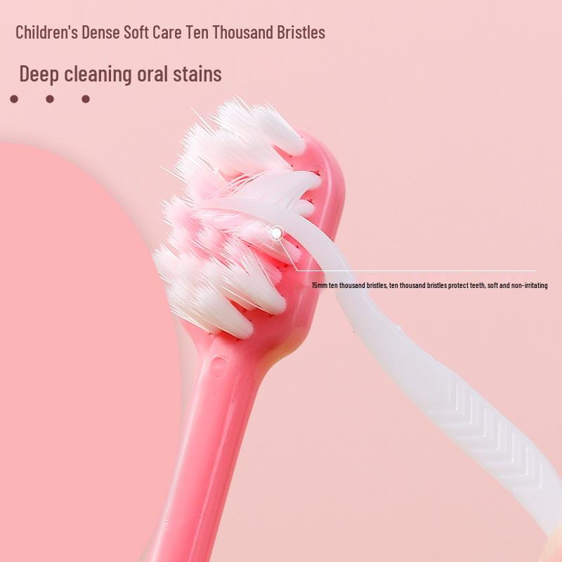 Cat Paw Soft Bristle Toothbrush for Kids Aged 3-9+ - Gentle Dental Care for Boys and Girls