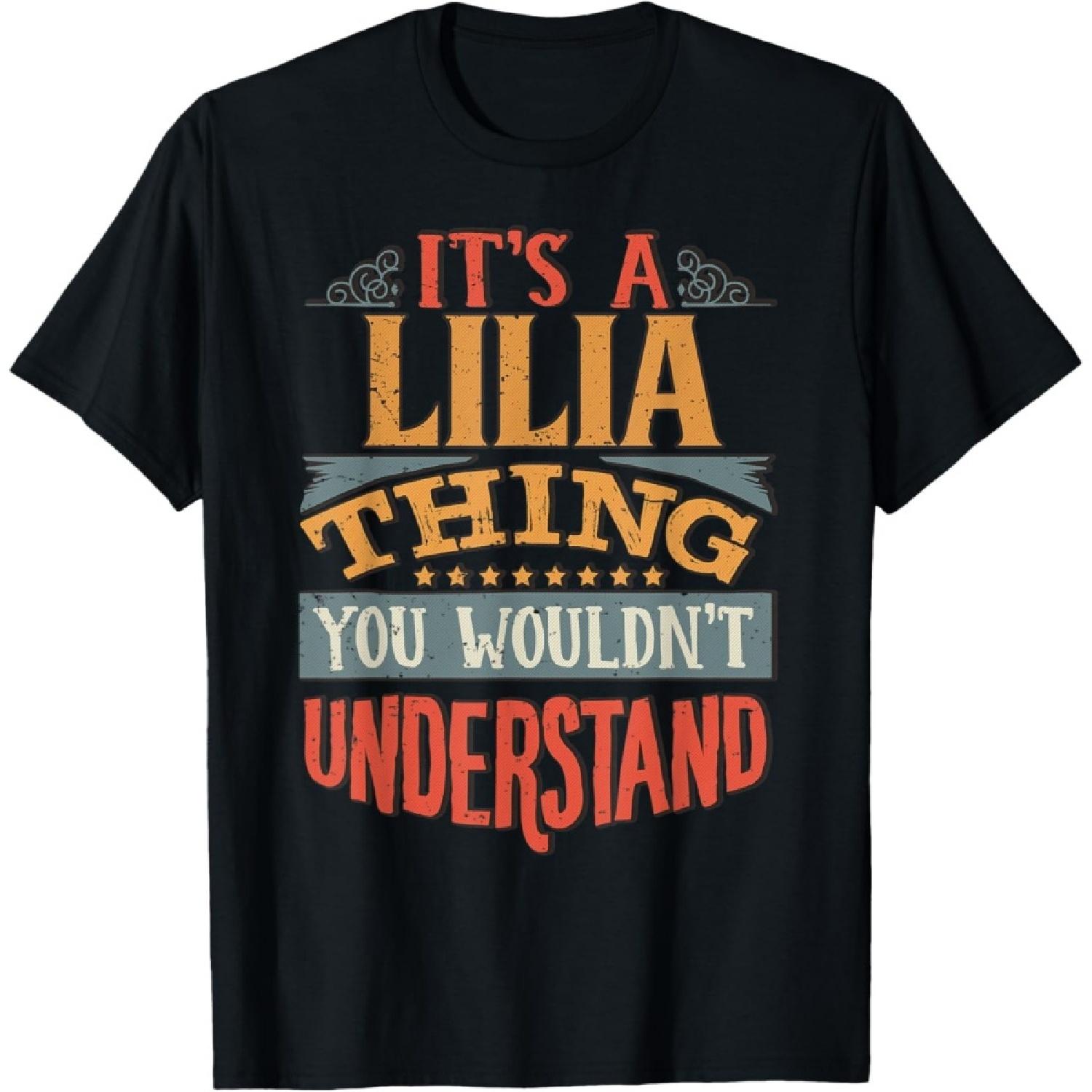 Lilia Name T-Shirt S