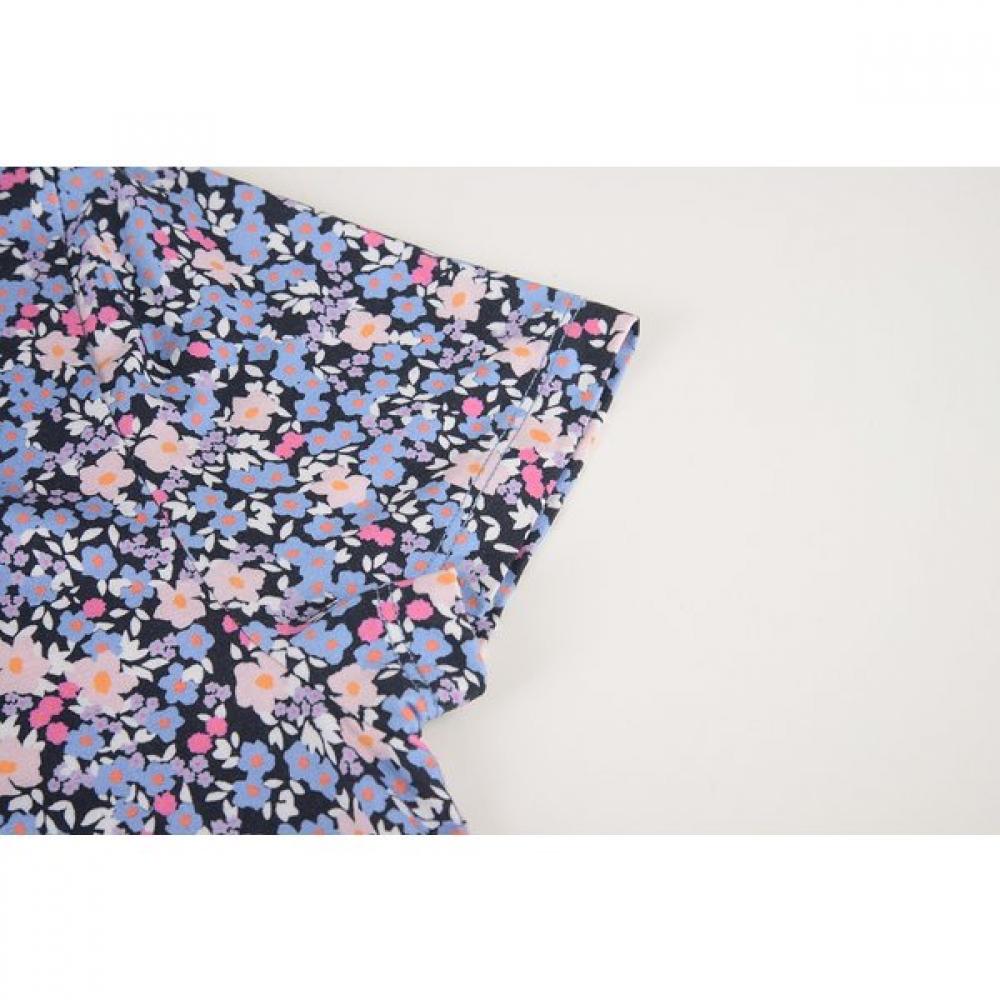 Oilily ShorT Sleeve T shirT wiTh Flower paTTern ow8saTs009 