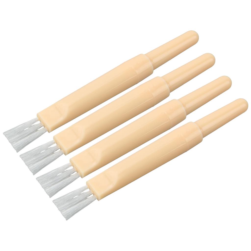 4pcs Stitch Remover Plastic Material Upper Brush Design Manual Dedicated Easy Removing Portable
