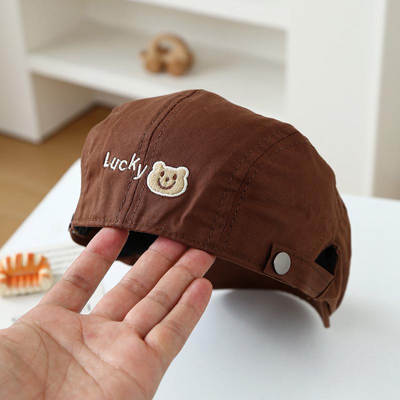 Stylowy Koreański Beret dla Dzieci - Cienki, Wszechstronny Kapelusz Malarski na Wiosnę/Lato dla Chłopców i Dziewcząt