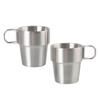 Cmaos Double-Layer Stainless Steel Coffee Mug