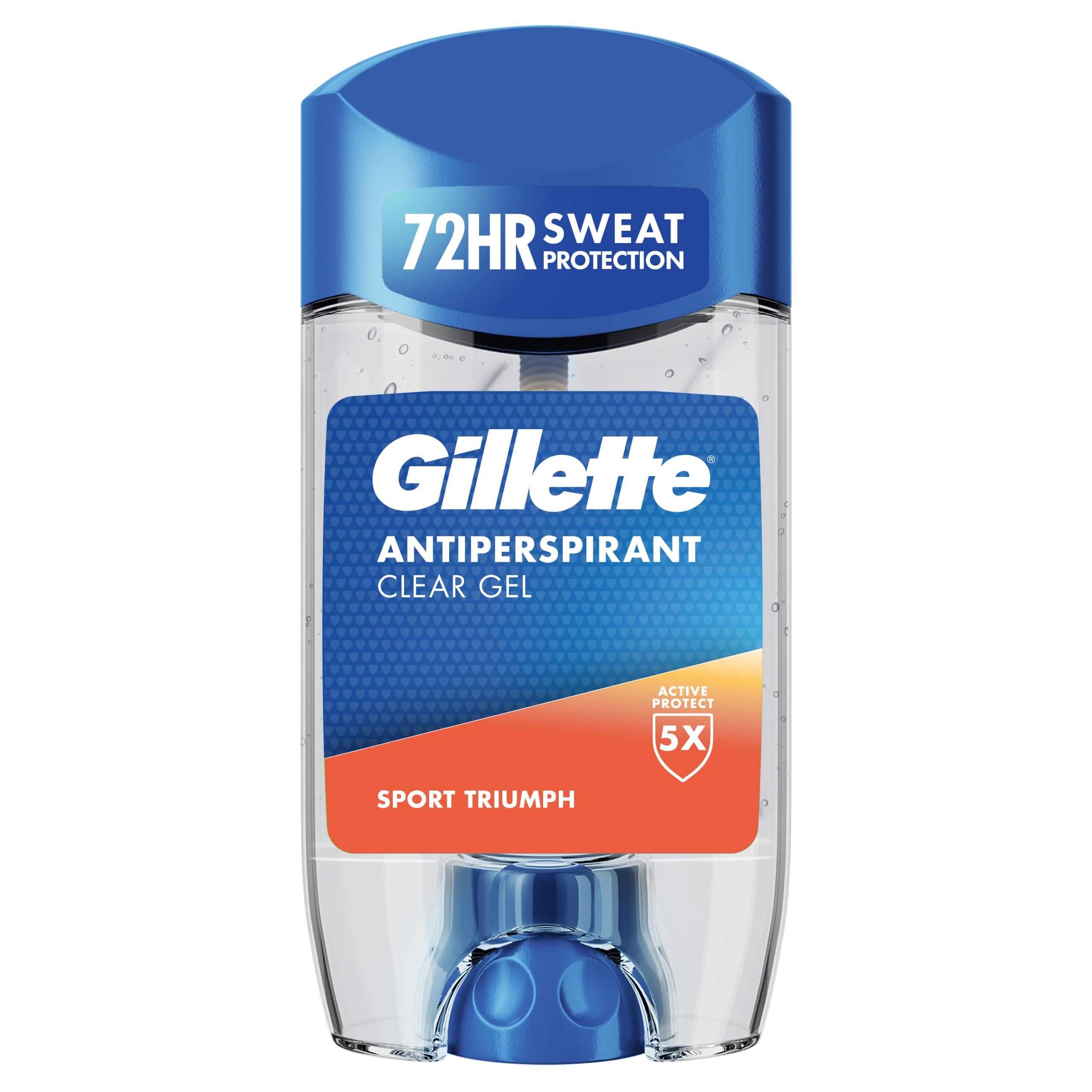 Gillette Sport Triumph Gel Antiperspirant, Pour Hommes, 48H 70 70 ml