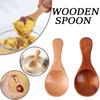 Mini Wooden Spoons Small Kitchen Spice Condiment Spoon Sugar Tea Coffee Scoop Short Handle Wood Kids Spoon Kitchen Gadgets