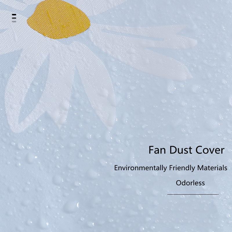 Hochwertige wasserdichte und staubdichte All-Inclusive-Staubschutzhülle für elektrische Ventilatoren, Haushalts-Bodenventilator-Abdeckung, Schutzhülle, Standventilator