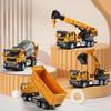 Engineering Vehicle Alloy Inertia Construction Toy For Kids Playroom