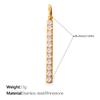 Exquisite Shining Diamond-Encrusted Gold Pendant, High-End Temperament, Light Luxury Earrings, Necklaces, Jewelry Accessories