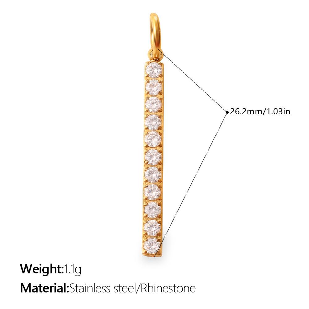 Exquisite Shining Diamond-Encrusted Gold Pendant, High-End Temperament, Light Luxury Earrings, Necklaces, Jewelry Accessories