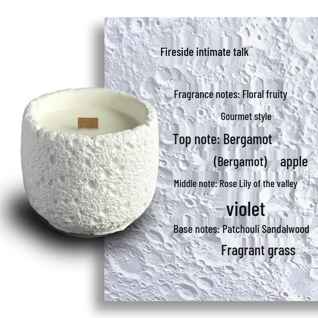 Elegant Soy Wax Scented Candle - Smokeless, High-End Fragrance Ornament