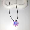 Heart Necklace Female Temperament Niche Net Red Collarbone Chain Korean Version