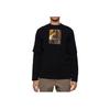 Off-White Graphic Print Crew Neck Long Sleeve T-Shirt Men Tops Black OMAB066F21JER0071084