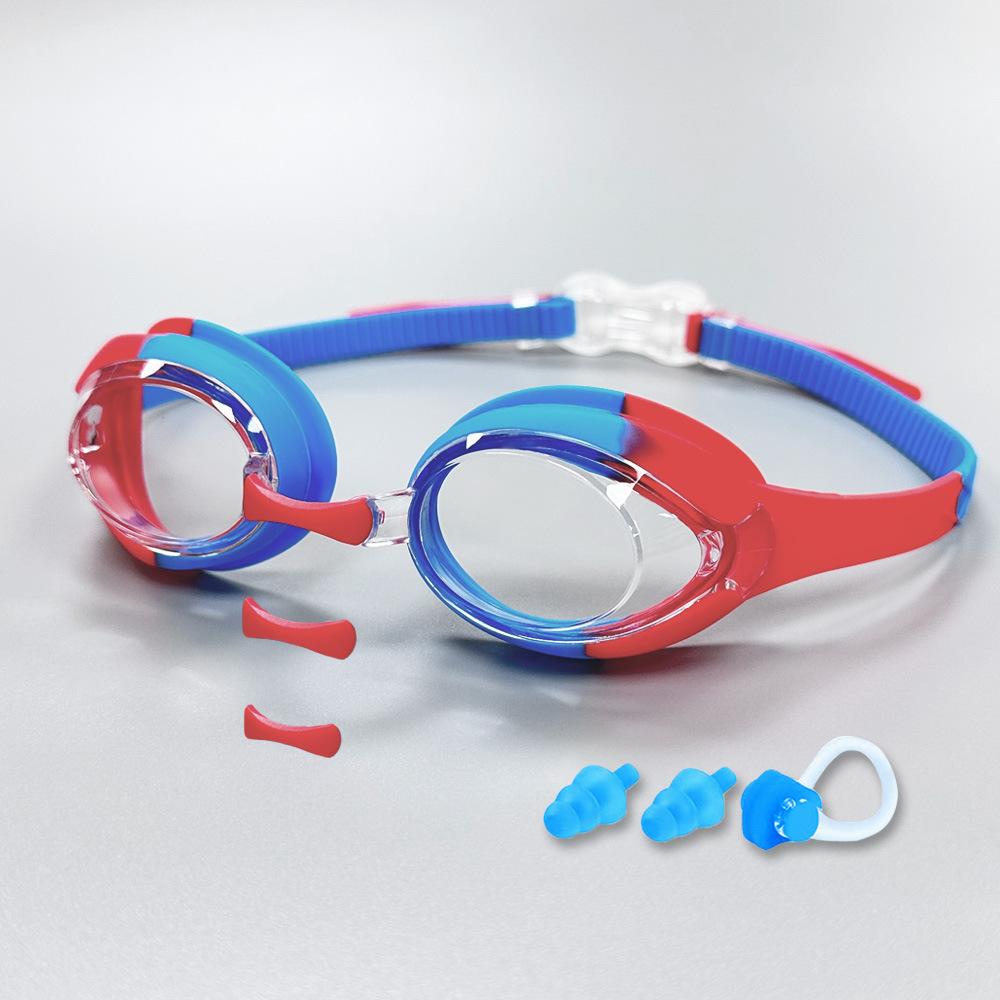 Children's Swimming Goggles High Definition Waterproof and Anti-fog Swimming Glasses