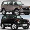 Lada Niva XRAY Granta 4X4 Decorative Waistline Car Sticker