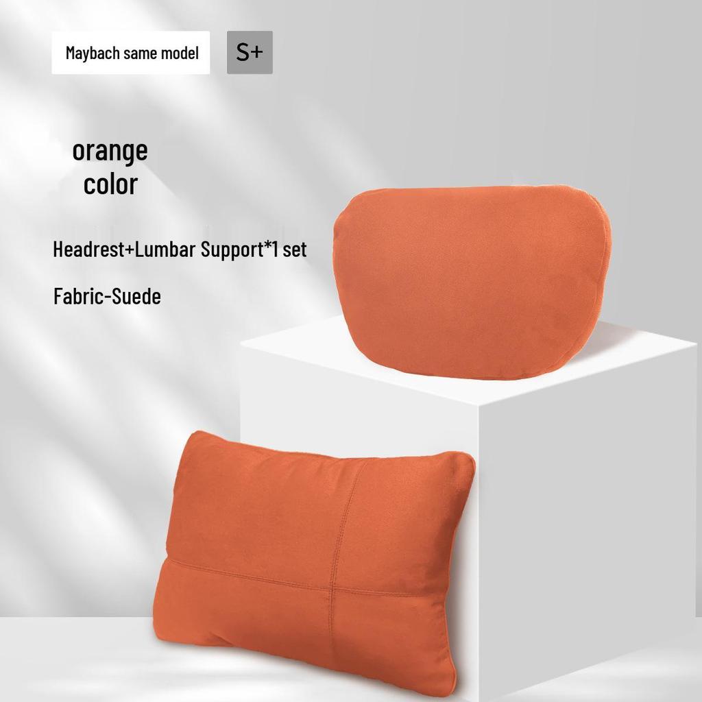 Changan UNIZ Car Headrest & Lumbar Support Set: Neck and Waist Pillows for Interior Comfort