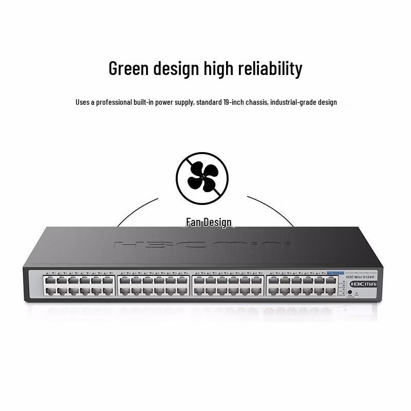 H3C Mini S1248 48-Port Gigabit Unmanaged Ethernet Switch
