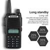 Two Way Radio Dual PTT Key Transmit Dual Band Dual Reception Handheld Transceiver Anti Interference Noise Reduction