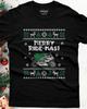 Merry Ride-mas Sportbike Christmas Shirt, Funny Biker Tee
