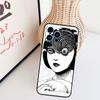 Horror Manga Style Phone Case For IPhone 18 16 Pro Max 15 14 13 11 12 17 Pro Max mini 15 16 Plus 16e 17 Air Cover