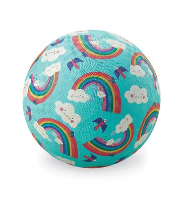 [cherie Mimi-crocodile Creek] Rubber Ball, 13cm, Natural Rubber, Rainbow Dream, Colorful Ball, Kids' Ball