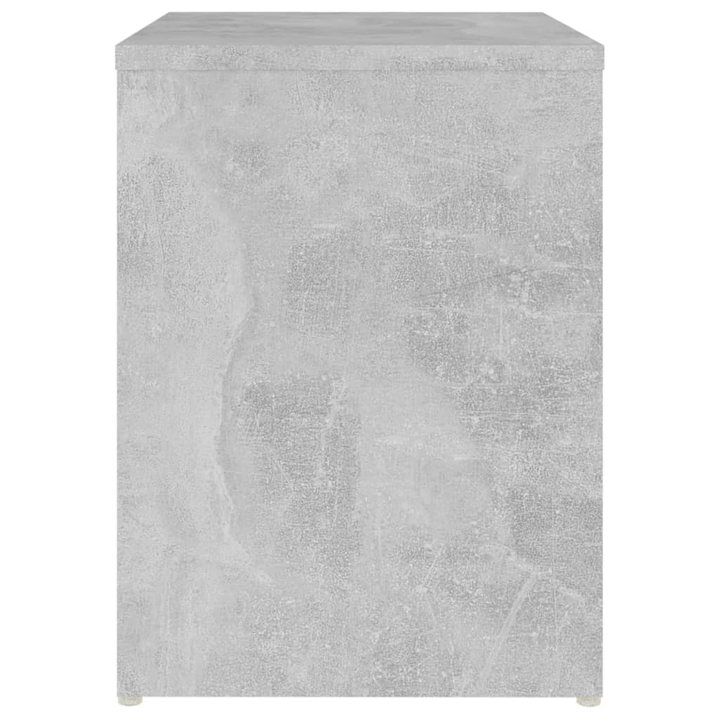 Nightstands 2 pcs Concrete Grey 40 x 30 x 40 cm Particleboard