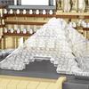 3377PCS Louvre Model Building Blocks World Famous Attractions Architectural Model Street View Bricks DIY Toys Gifts For Kids