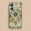 Zodiac Sign Gemini Mobile Phone Case for Xiaomi Redmi Note 14 13 12 11 S Pro Plus 4G 5G Colorful Printing Cover Luxury Cover
