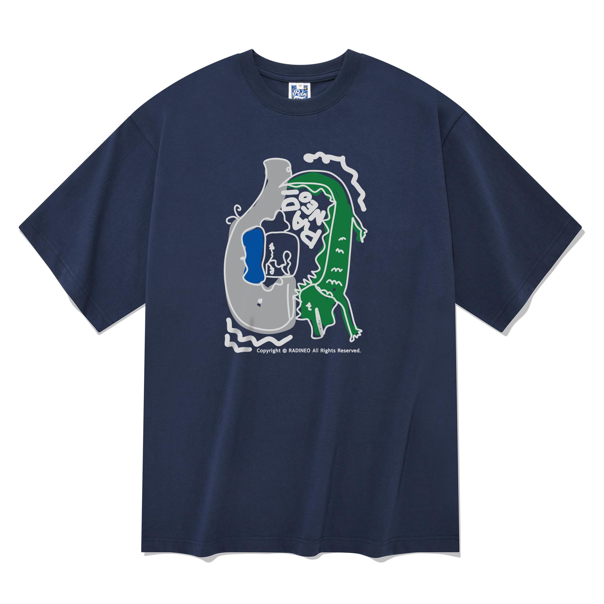 Radineo Trio Short Sleeve T-Shirt Navy L