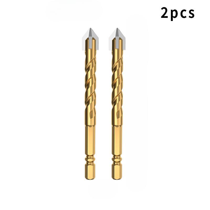 

Сверло для плитки Стекло Цемент Бетон Металл Мрамор Специальная высокая твердость Сверло из четырехгранного сплава Сухое сверление 5-12 мм 12mm-2pc жёлтый