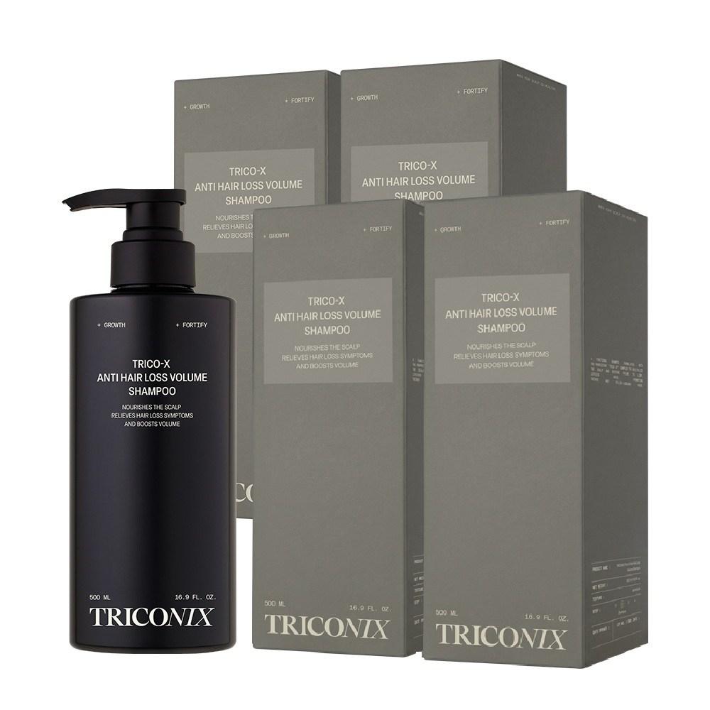 Triconix Tricoex Hair Loss Relief Volume Shampoo 4 Pcs 500ml