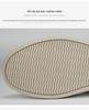 Men's Summer Perforated Leather Sneakers - Breathable Genuine Cowhide with Thick Sole