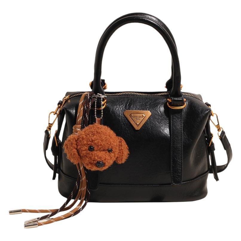 Winter Maillard Retro Tragbare Bowlingtasche Damen 2025 Neue Mode Kissen Tasche Vielseitige Umhängetasche