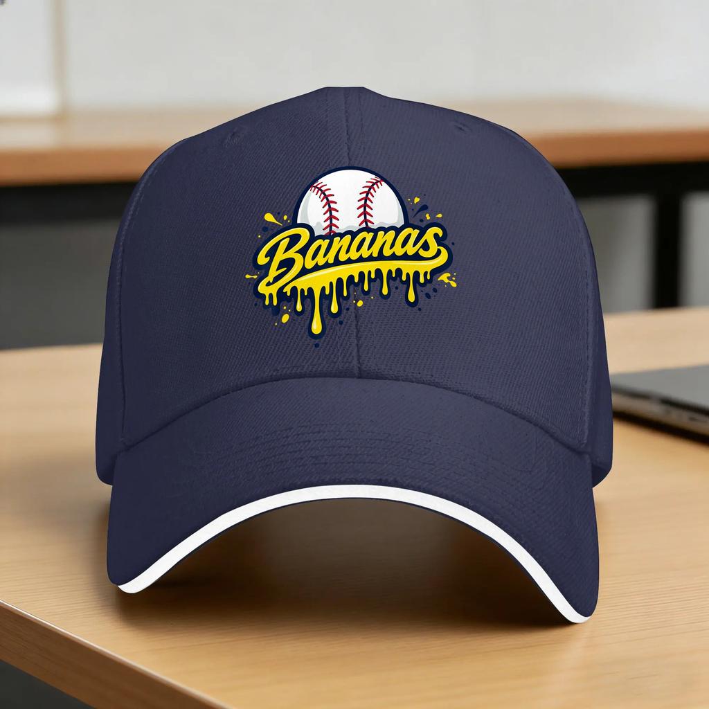 Funny Banana Baseball Cap Casual Hip Hop Hats Summer Women Unisex Hunting Camping Snapback Cap