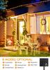 300Led Christmas Outdoor Solar Tube Rope Led Light Garden Decoration Xmas Wedding Garland Waterproof String Lights Fairy Strip