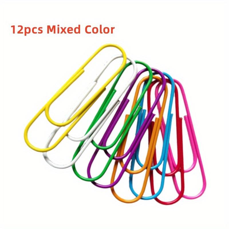 5/12-Pack Color, Durable, Smooth Coated 100mm Oversized Easy To Organize Energetic Files Perfect for Use in Offices and Schools