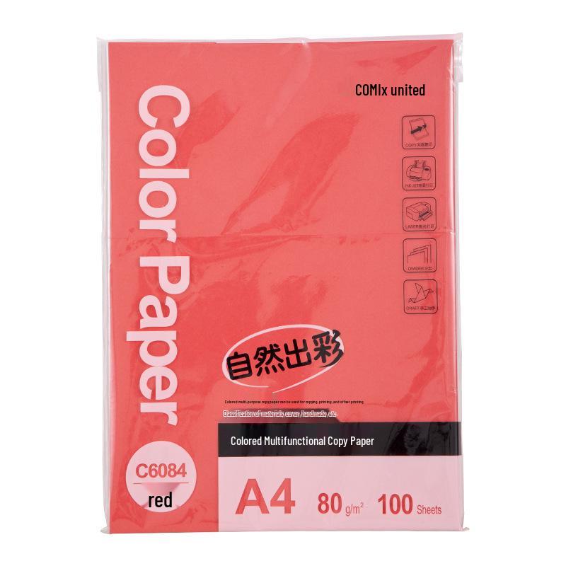 Qixin C6084 Colored A4 Multifunctional Copy Paper, 80gsm, 24 Pack/Case A4