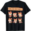 Look At All The Fox I GIve Funny Red Foxes No Fox Given T-Shirt