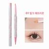 Chacha & Co Super Simple Aegyo-sal Maker Dual Pen Natural Under-Eye Shading Highlight, 1 Pcs, 01# Milk Apricot