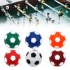Table Soccer Ball 6Pcs Eye-catching Replacement Multicolor Portable Foosball Mini for Indoor Football