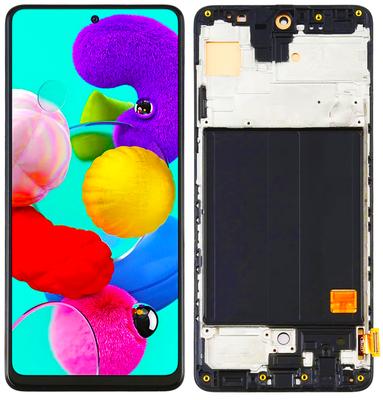 Pantalla Táctil LCD Para Samsung Galaxy A51 Sm-A515 Marco Incell