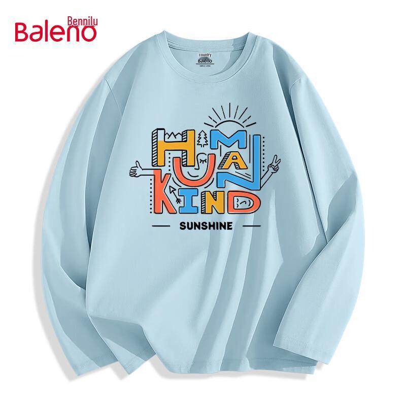 

Baleno Men s 2025 Autumn Crew Neck Cotton Long Sleeve T-Shirt 2XL