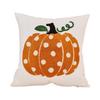 1 PZ Federa per Cuscino di Halloween LOZUJOJU Motivo Zucca Foglia Ricamo Tridimensionale Copricuscino per Divano Soggiorno Camera da Letto Arredamento Casa