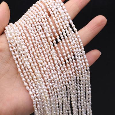 AA Rice-Shaped Pearl Freshwater White Pearl For Jewelry Making DIY Bracelet Earrings Necklace Accessory