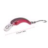 Lifelike Hard Lure Minnow Bait with Hook Fishing Crankbait Wobbler Tackle Accessory (D)
