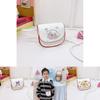 My Melody Pompompurin Cinnamoroll Kids Cartoon Animal Mini Purse With Pu Material For Daily Use