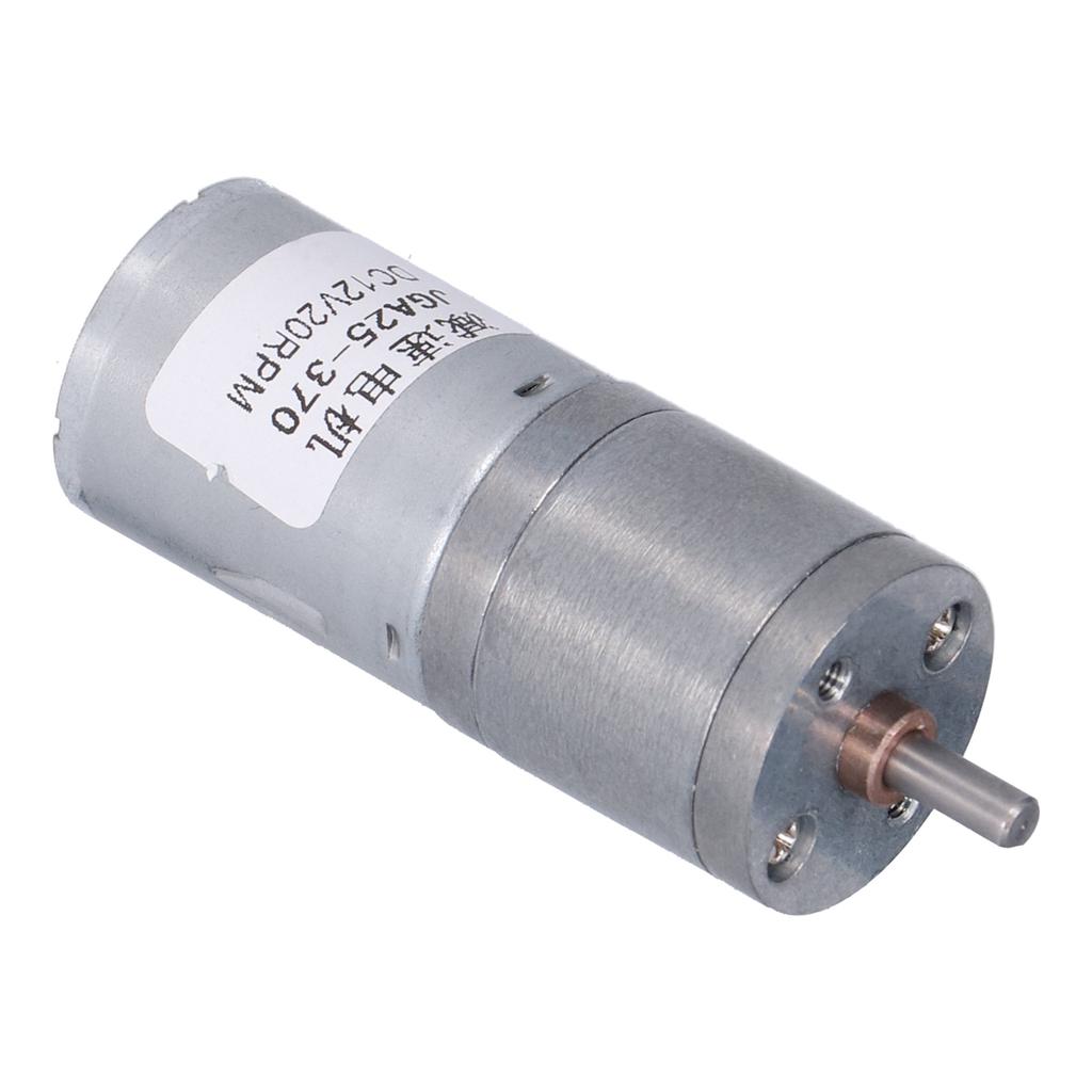 DC Motor JGA25?370 Worm Electric Reduction Engine for Power Tools Massage Equipment DC12V 20RPM