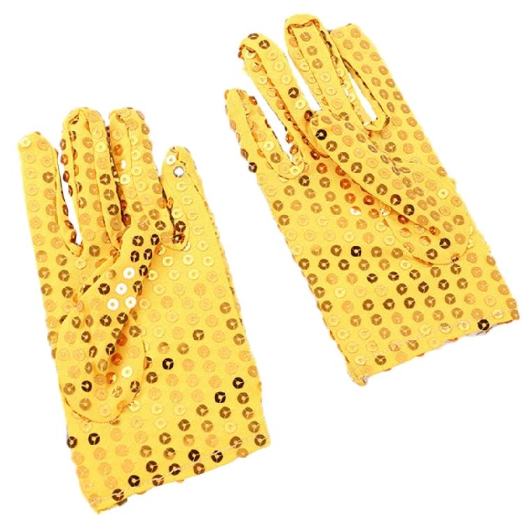 Christmas Party Sequins Gloves Kids Sequins Full Finger Singing Dacing Gloves