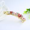 Banana Clip, Large Hair Volume, High-End Hairpin For Headgear, Female Flower Vertical Clip, 10 Cm Rhinestone, Banana Clip, Hair Accessories.