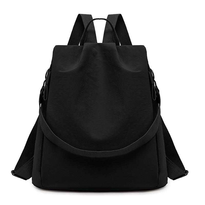 Travel Bag, Double-shoulder Bag, Simple Women's College Schoolbag Casually