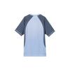 Jordan T Shirts Men's Light Sapphire Blue Crew Neck Moderate Straight Fit DZ0576-425